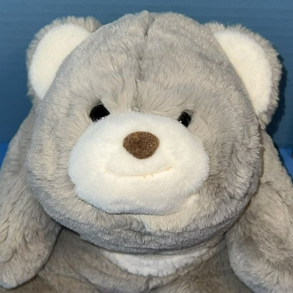 Vintage Gund Snuffles Teddy Bear 10" Plush Gray Stuffed Animal Soft Toy 6050369 - Picture 2 of 7